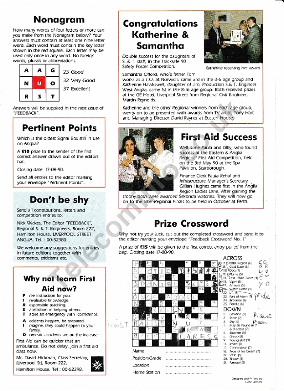 Anglia Feedback magazine  Issue 1- Page 8